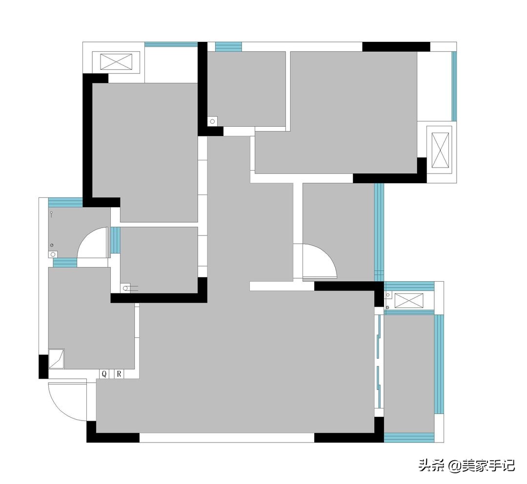80㎡小家简约装修，温馨实用又显大