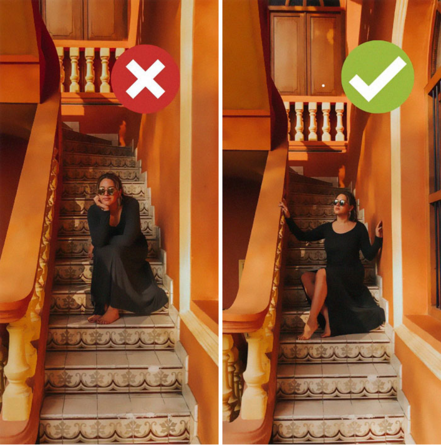 INS网红博主纠正拍照误区，前后对比震惊网友：太实用了