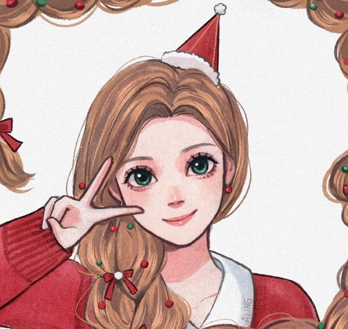 画师为迪士尼公主绘制圣诞新衣，乐佩可爱满分，艾莎女王范十足