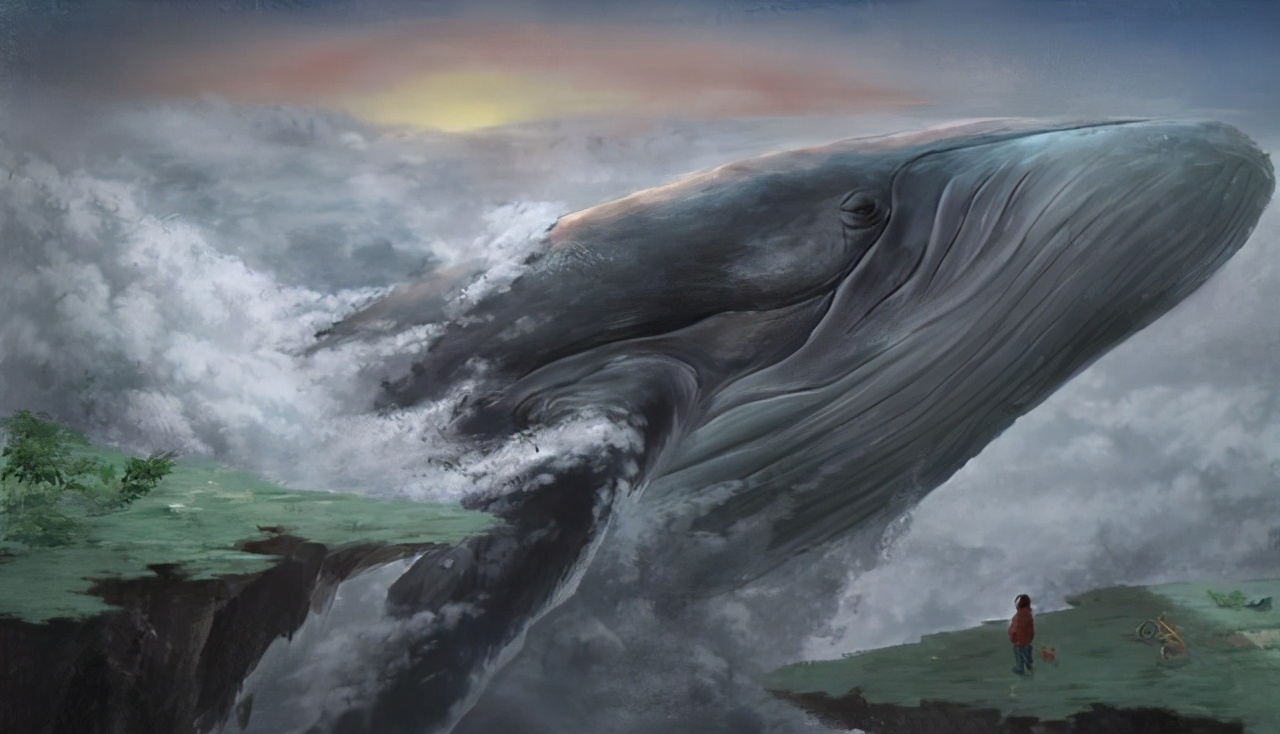 翻开《庄子》一书,开篇就是我们最熟悉的鲲化为鹏的故事,鲲鹏的形象对