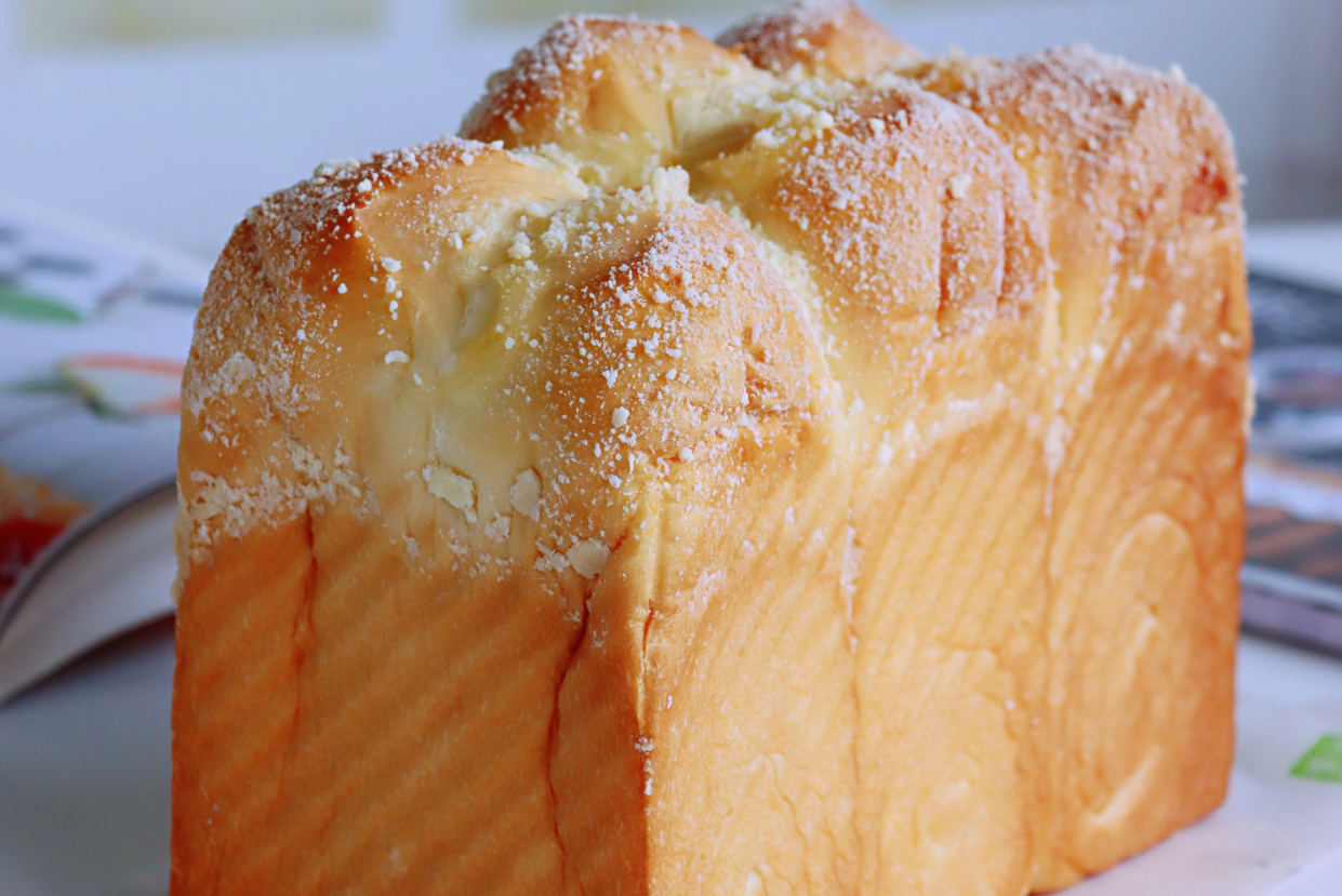 图片[2]-【豆浆吐司】做法步骤图 松软拉丝 放3天也不硬-起舞食谱网