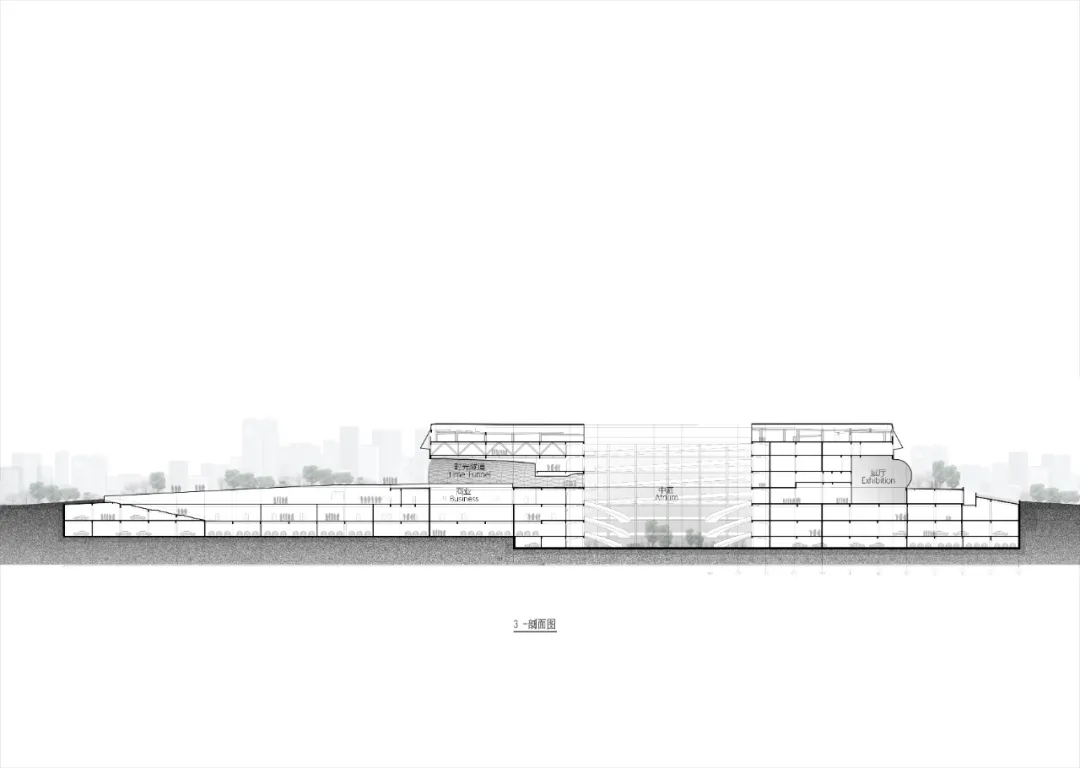杭州萧山城市文化公园设计方案,如“星系”转动汇聚