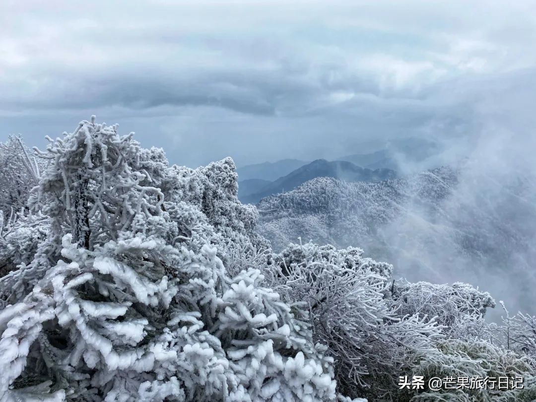 南岳衡山旅游网(距离广州仅两小时高铁，就有个绝美雾凇地，它就是湖南南岳衡山)
