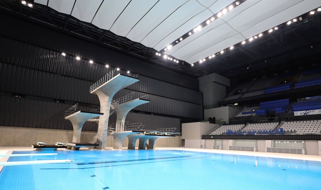 东京奥运跳水台图片