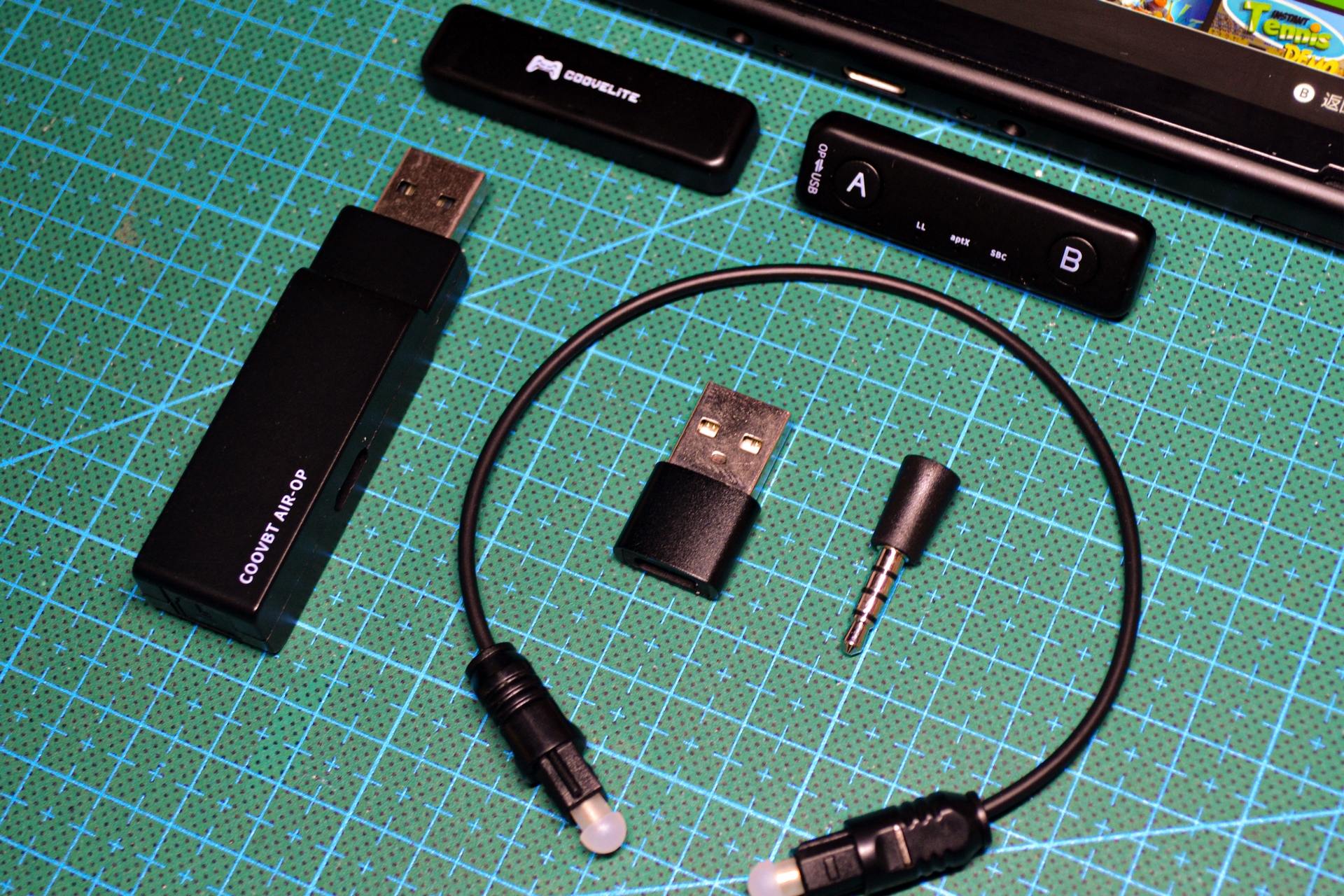 COOVELITE酷威 Switch双蓝牙耳机适配器 双人独享更完美