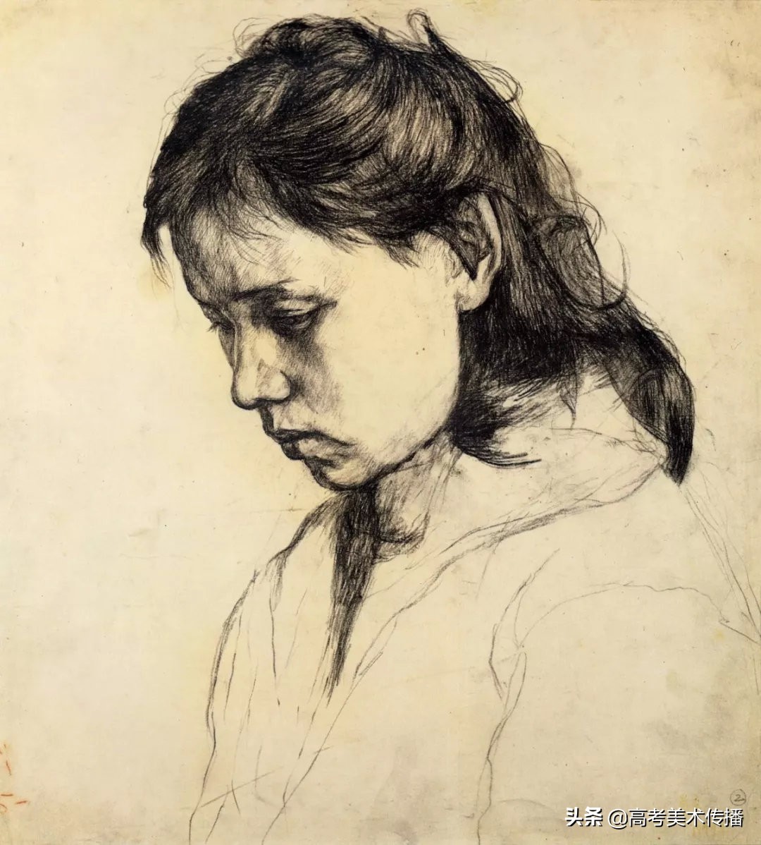 素描头像从70分到90分有多远?附:央美附中留校作品