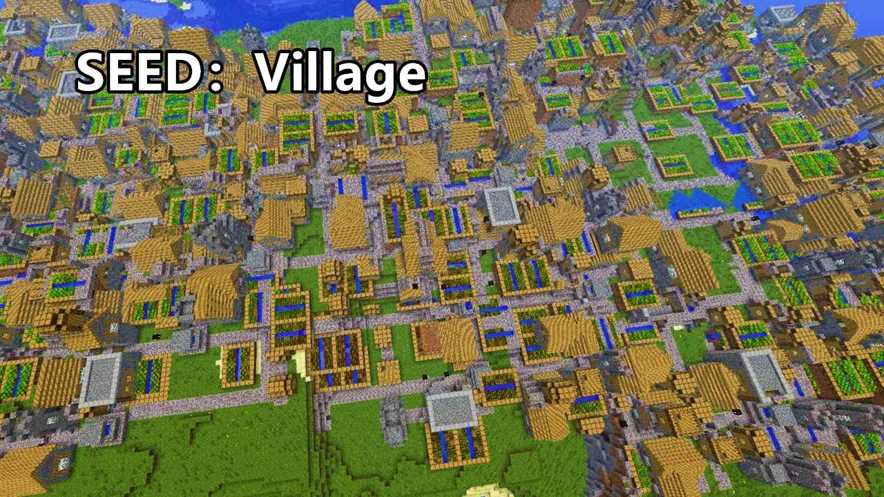 mc村庄地图图片