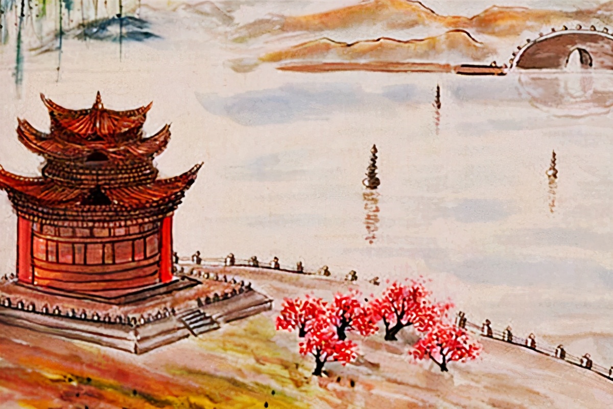 苏轼雨后赏西湖美景，心情舒畅时写一首诗，将愉悦之情写到了极致