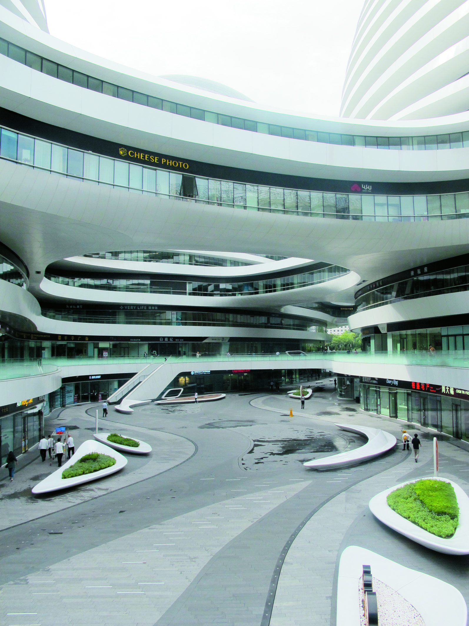 银河soho设计师银河soho建筑设计分析