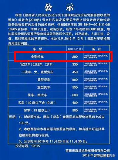 年检新规亮相，私家车费用上涨至290元，网友：取消年检