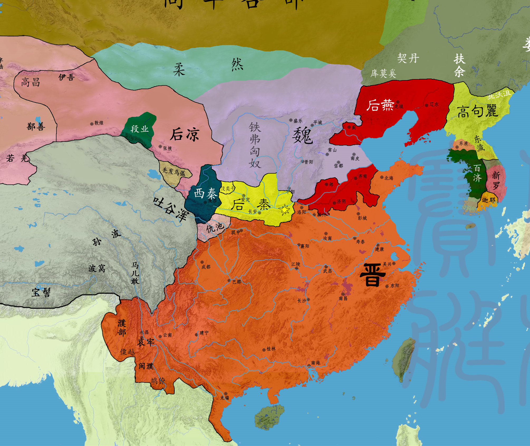东汉末年地图(东汉地图全图高清版)-万川快讯