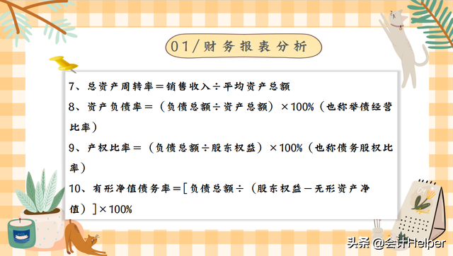 财务会计都在用：110个财务成本管理公式，掌握就永久告别加班