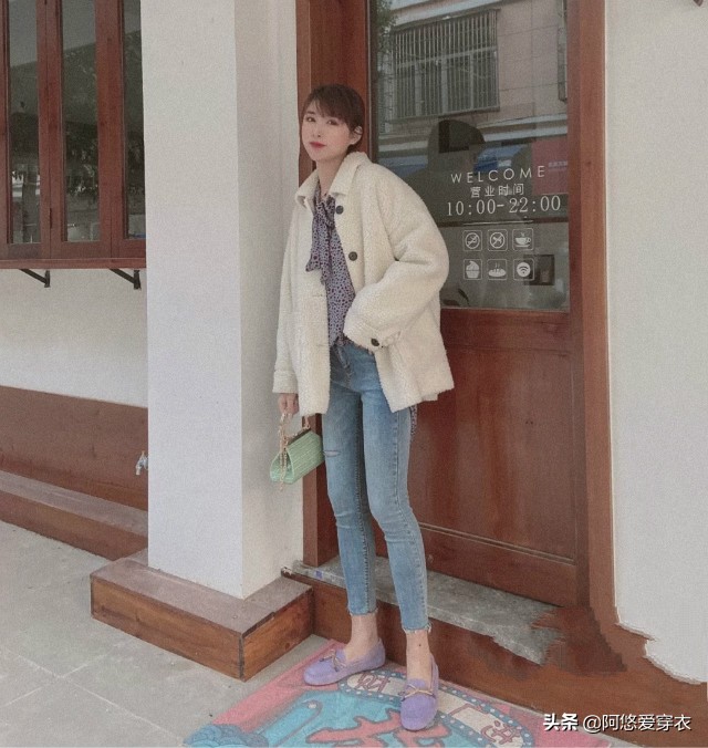 小白鞋過時了，今年最火的是“豆豆鞋”，時尚百搭，小個子也適合