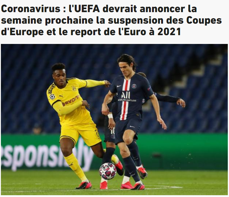 下届欧洲杯不会再上场比赛(重磅！曝2020年没欧洲杯了，球迷的节日突然消失，或2021年再踢)