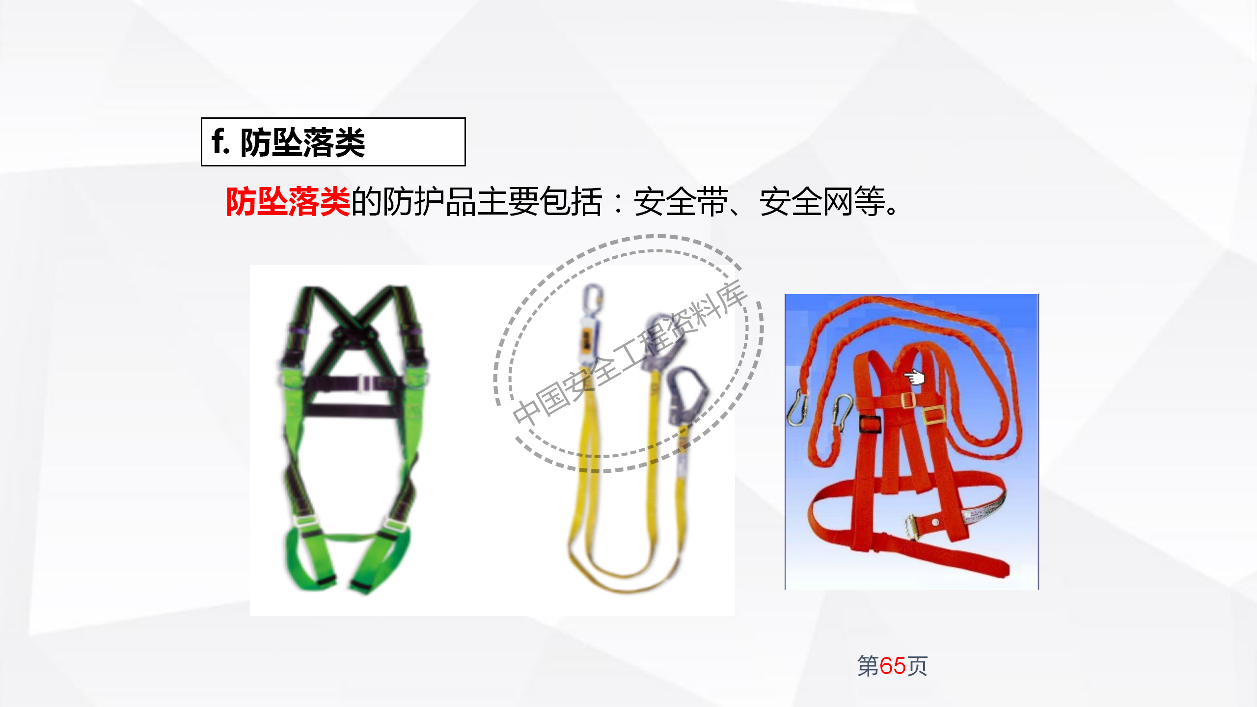 劳动防护用品使用规范及作业风险控制PPT（102页）