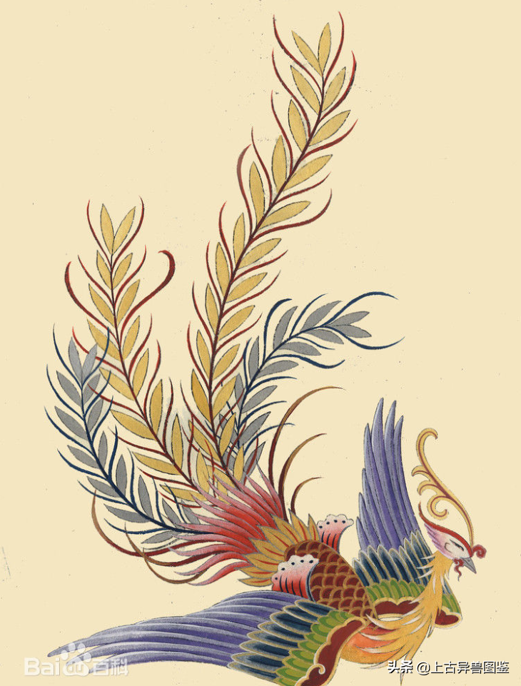 上古异兽图鉴-天下祥瑞凤凰