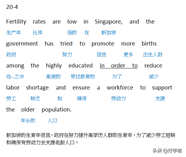 100天英语翻译学习计划——第20天 英语六级考试的句子，有点飘了