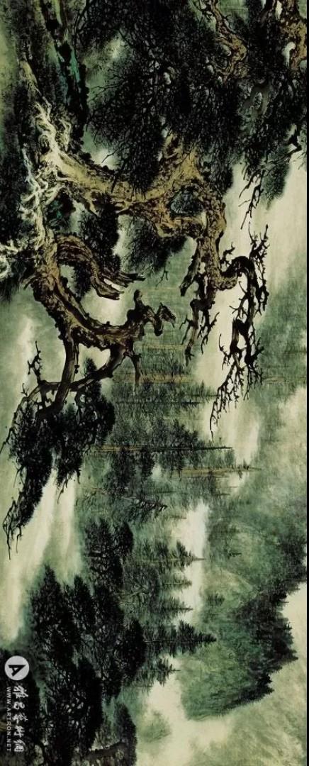 大气磅礴——张介宇《万壑松风图卷》