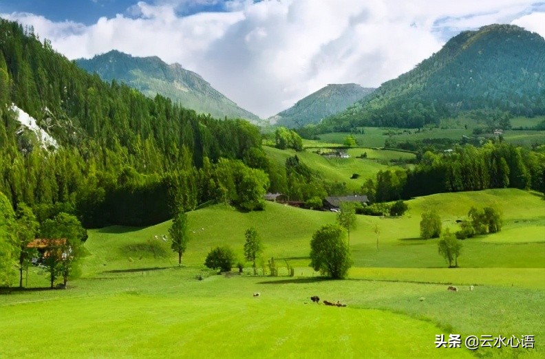 晁冲之的一首诗，描绘了乡村的晚春美景，后两句极富理趣