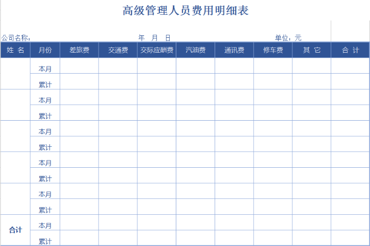 来来来~老会计分享Excel财务表格大全了，会计小白速速领取了