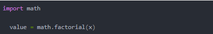 Python计算n的阶乘方法详解
