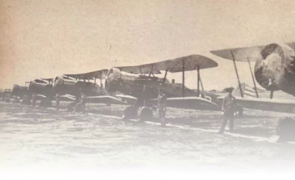 80年前的飞机制造厂