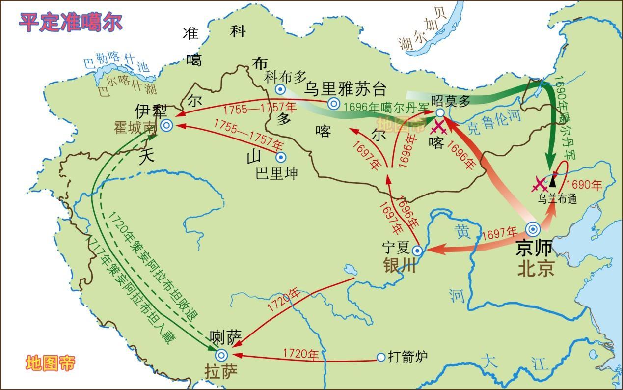 中国和俄罗斯瓜分了蒙古(蒙古帝国灭亡后的亚欧大陆领土争夺：中国和俄罗斯瓜分了蒙古)