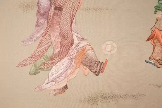 苏州刺绣图案图片（苏州最牛绣娘一幅画耗1.2亿针）
