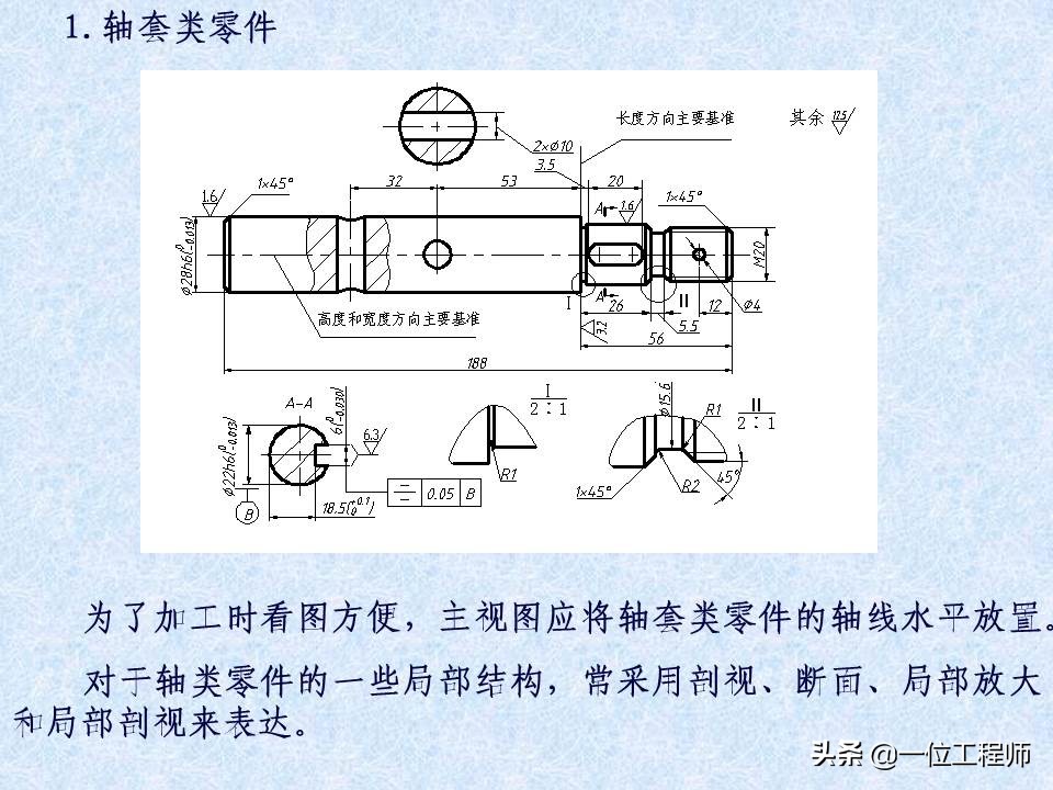 一张标准的机械零件图包含哪些内容？42页内容介绍零件图的绘制