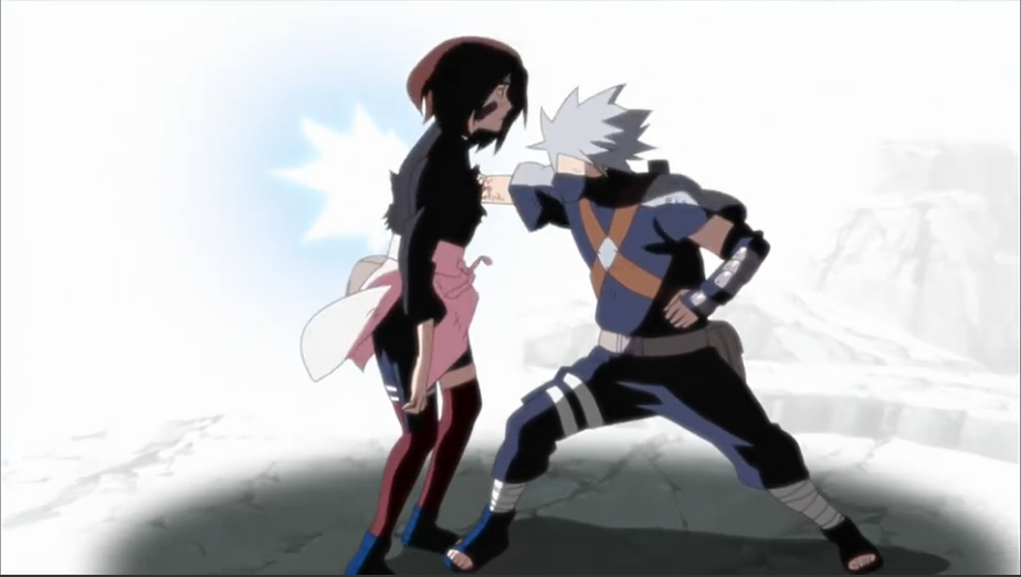 然而卡卡西在杀死野原琳后,因为带土开启万花筒写轮眼导致晕了过去