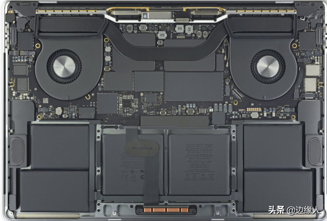 16寸MacBook Pro电池更厚，新扬声器系统；RAM和存储无法升级