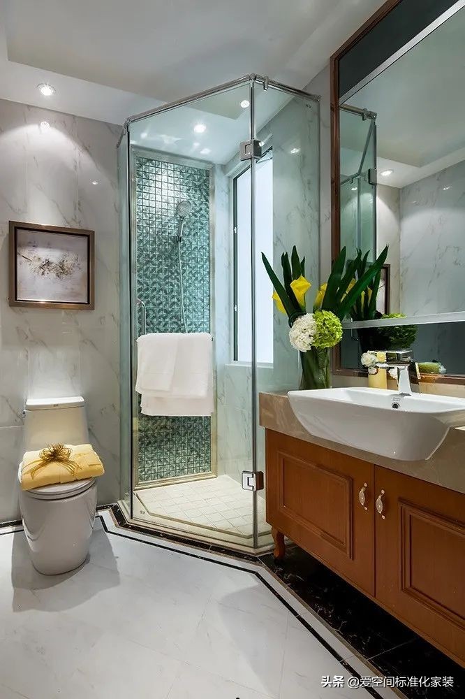 小卫生间干湿分离真实案例，2-6㎡都适用，超赞设计！照搬回家
