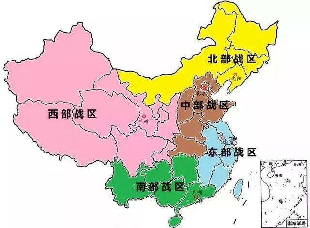众所周知,江苏省在"华东地区",武装力量归属"东部战区",江苏往北是"
