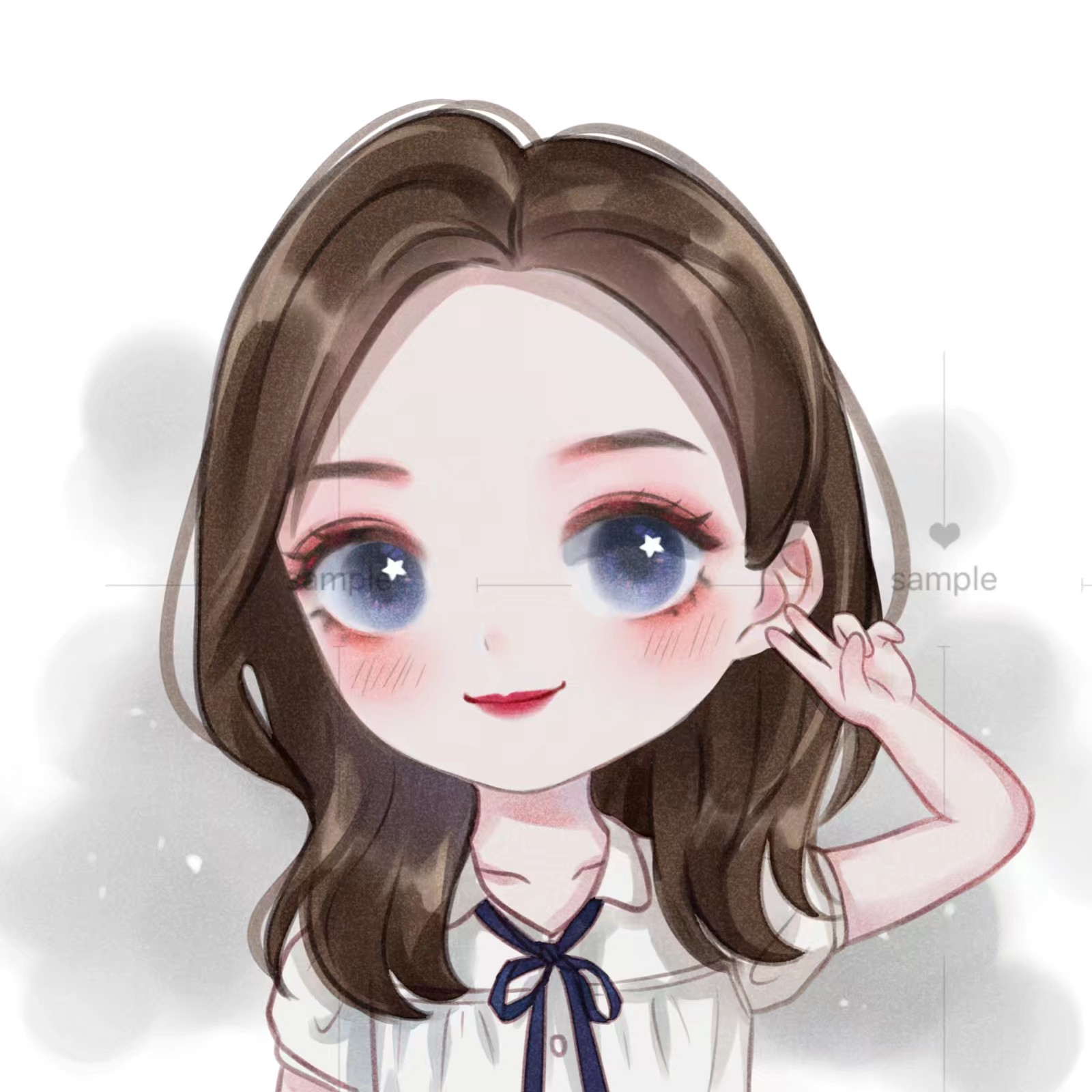 学院风情侣头像 和他一起重温青春时光