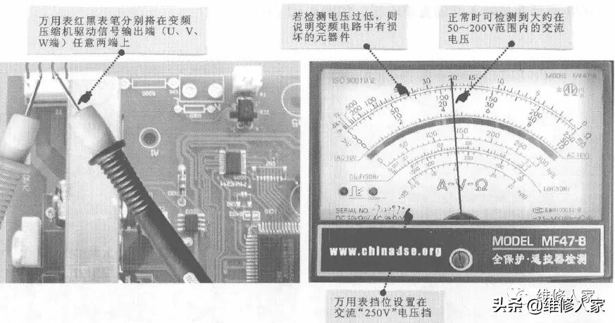 海尔变频电冰箱变频电路原理与检修