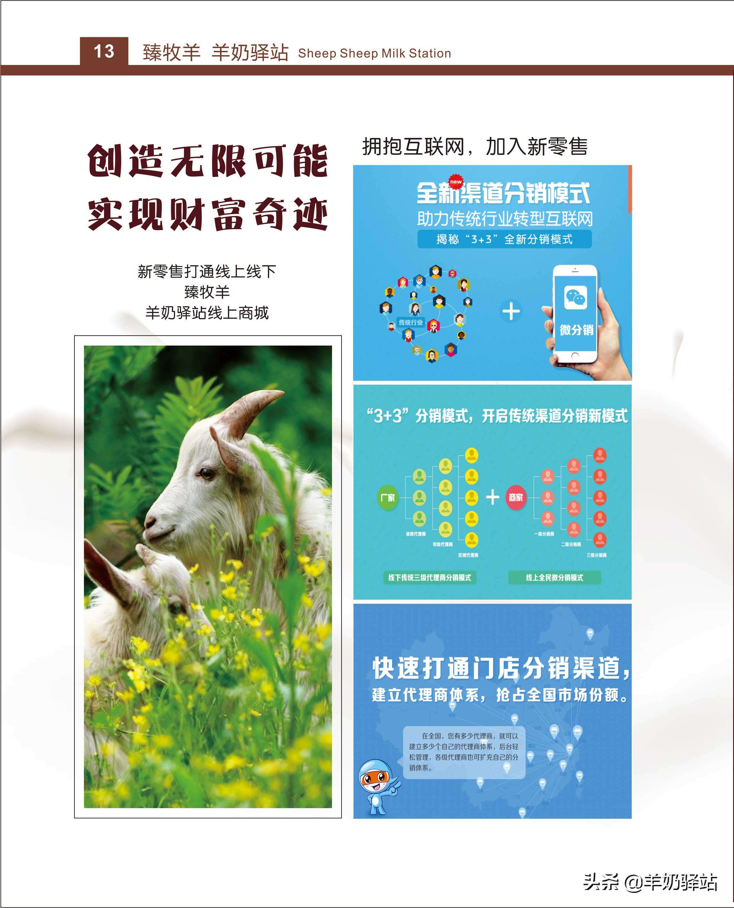 投资几万元，盈利几十万！羊奶驿站全国连锁加盟项目招商说明