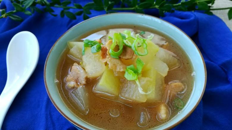 冬瓜燉肉,冬瓜燉肉的家常做法