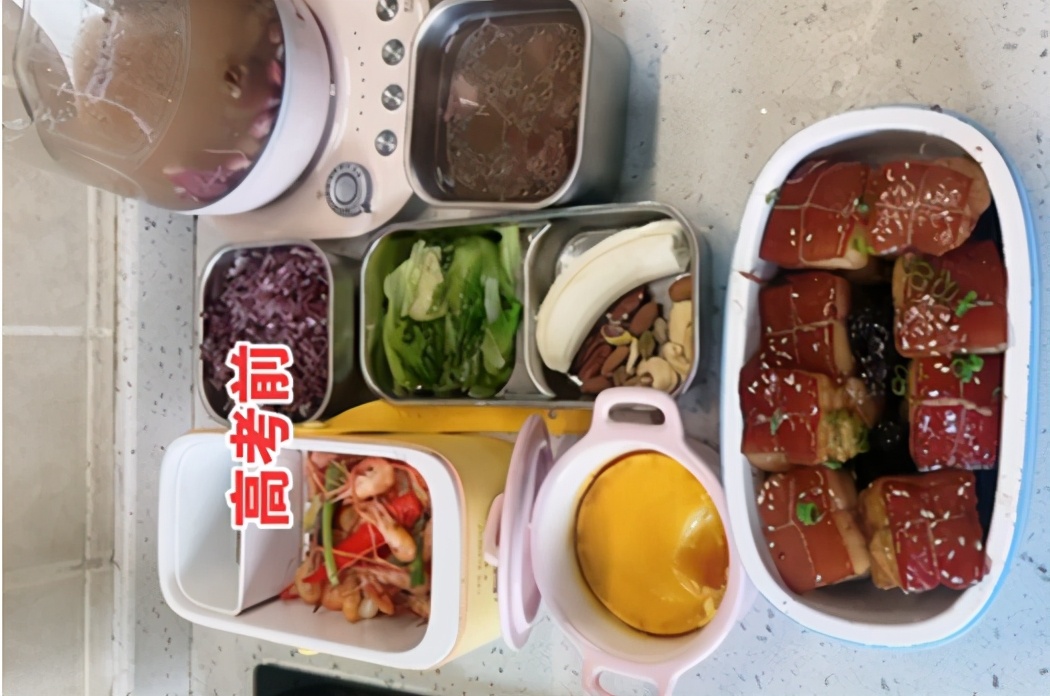 高考前后“饮食”的对比，待遇差距巨大，网友表示太真实了