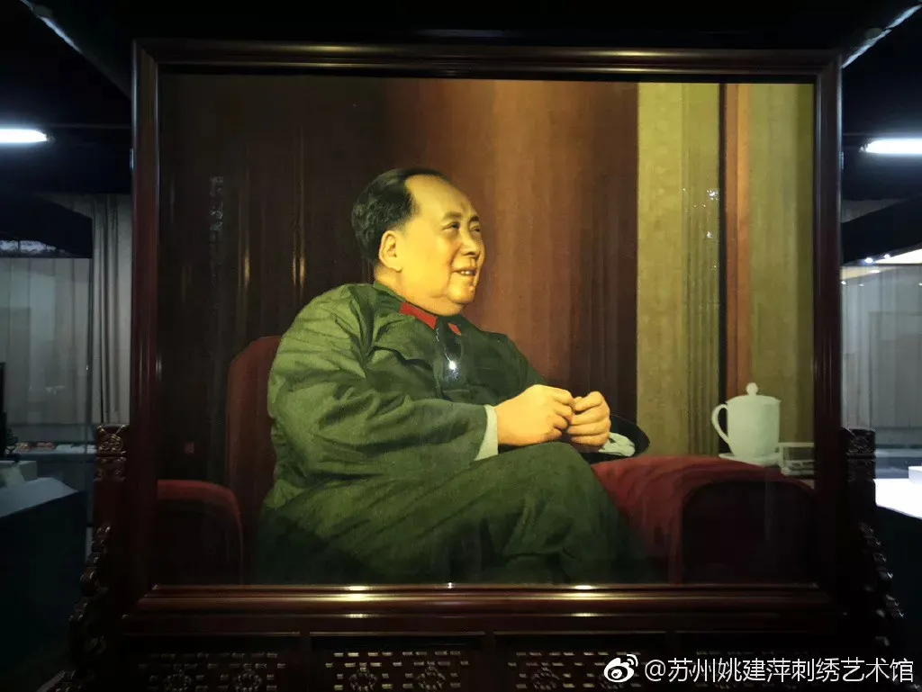 苏州刺绣图案图片（苏州最牛绣娘一幅画耗1.2亿针）