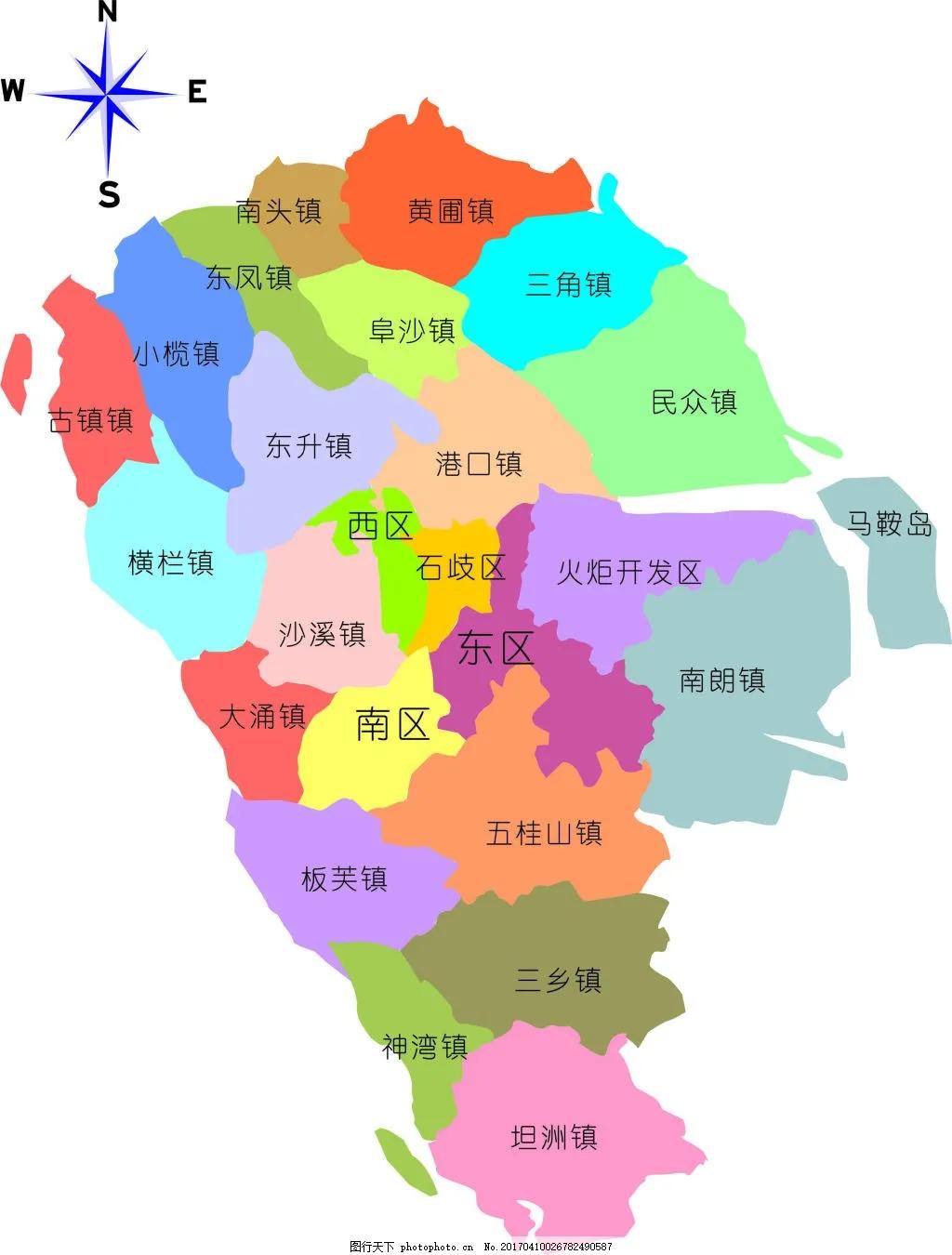 东莞地图各镇全图图片
