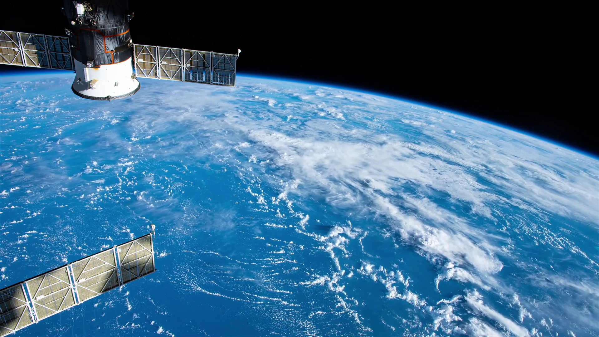 国际空间站上看到的地球