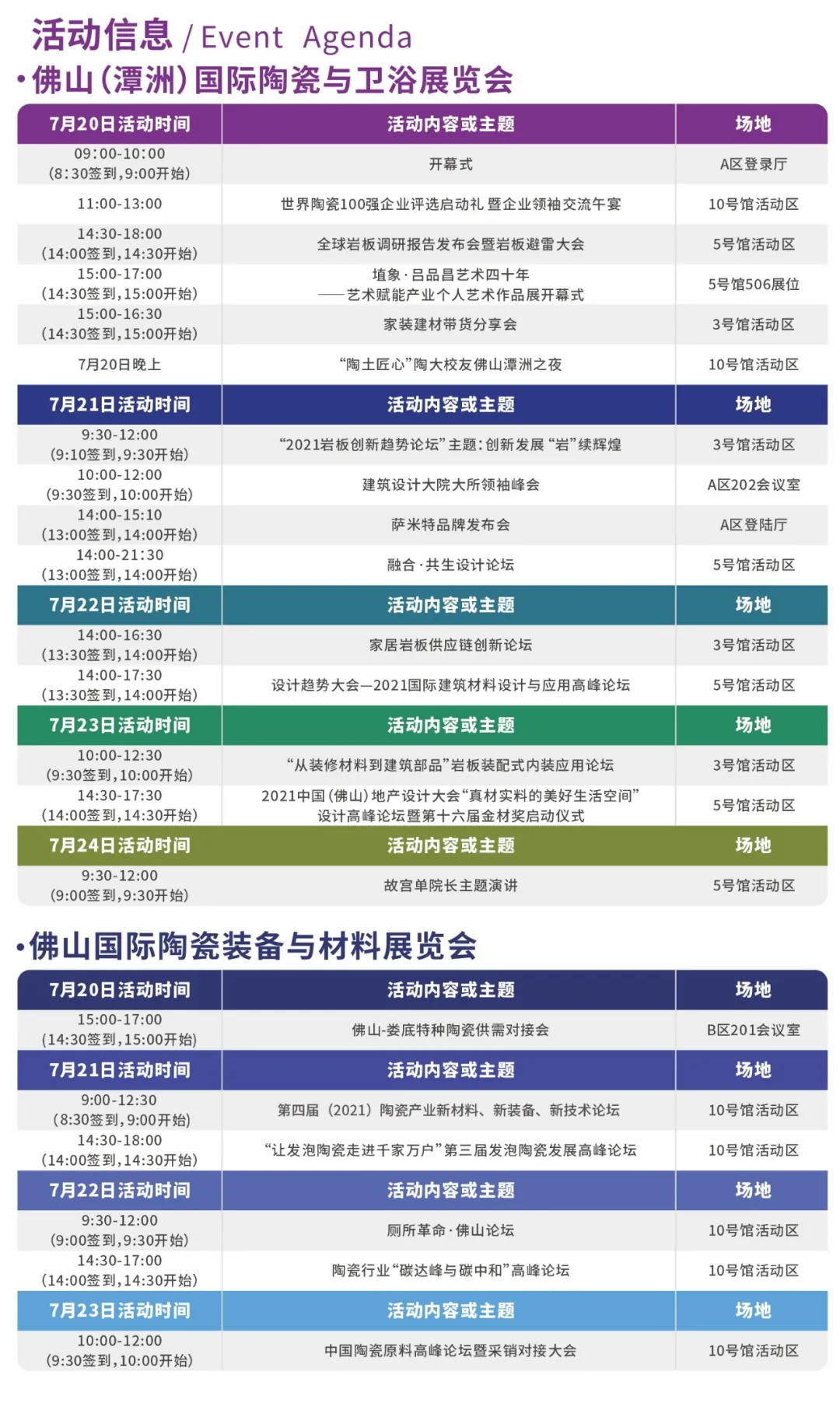 谁能上榜世界陶瓷100强？7月20-24日佛山潭洲展搞了这些大事