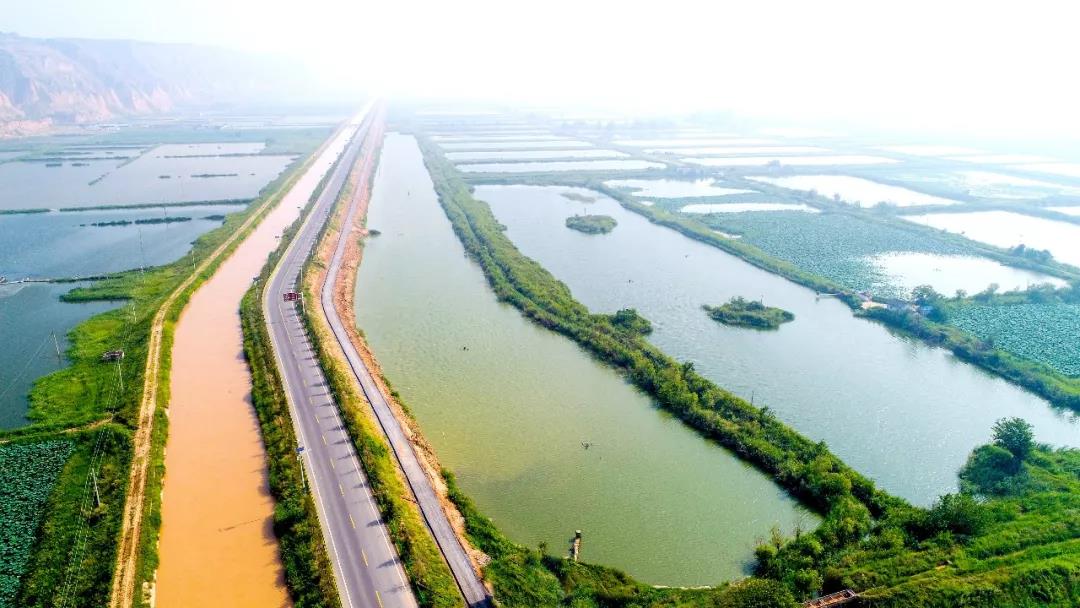 雨游黃河濕地 踏尋詩經(jīng)之源