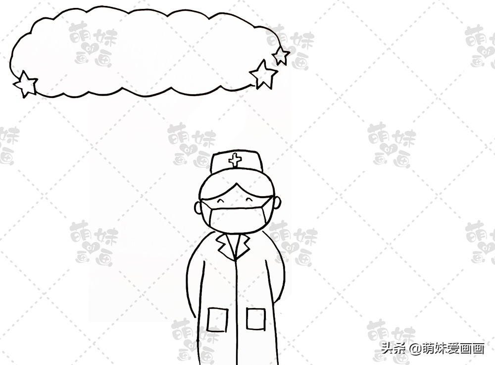五一致敬白衣天使：绘出最美守护者