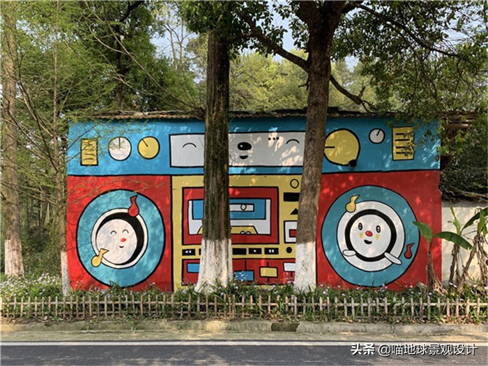 美丽乡村创意文化墙绘设计