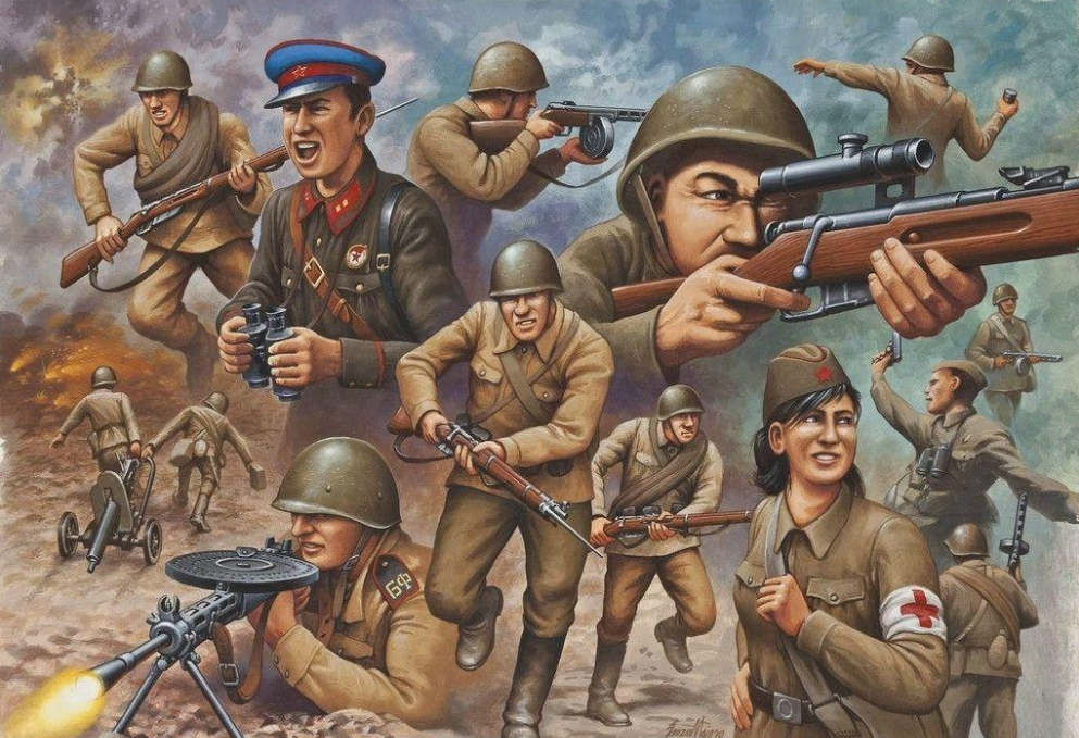 苏德战场上恶劣的天气对于德国而言是一种不利条件,对于苏联也同样