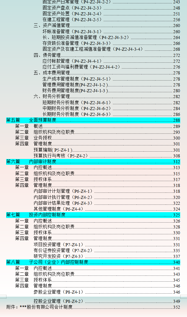 内部控制很重要!年薪35万财务总监整理的企业内部控制度,值得收藏