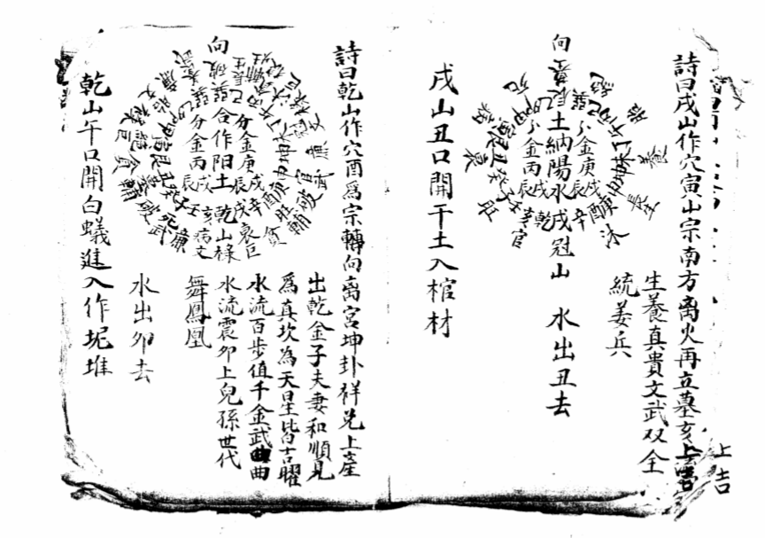 民间风水古籍《八宅风水秘传》手抄本共43页，有点残缺