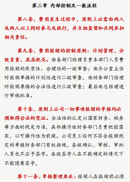 费用报销很重要！十年财务总监告诉你，附费用报销制度及流程