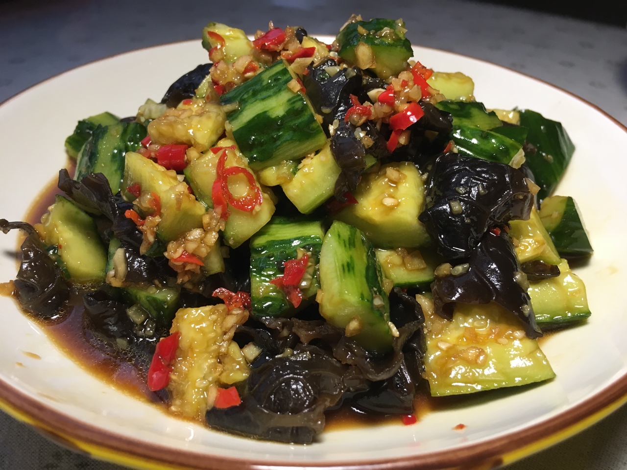 芥末木耳的做法,芥末木耳凉拌的做法